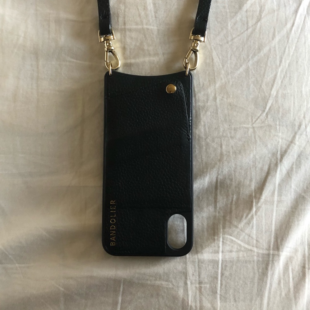 Bandolier iPhone X/XS leather case